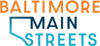 Baltimore Main Streets Logo Baltimore Main Streets Logo